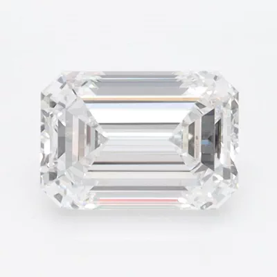 1.08ct D VVS1 Rare Carat Ideal Cut Emerald Lab Grown Diamond