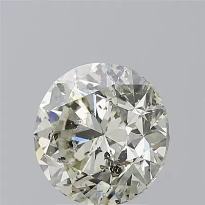 3.02ct K SI2 Good Cut Round Diamond