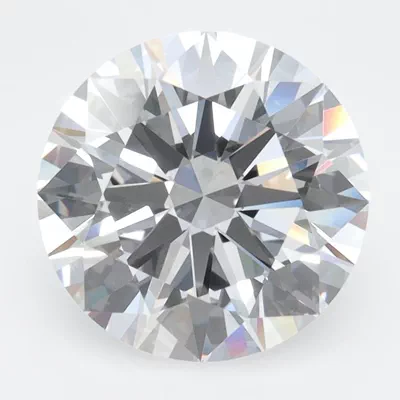 3.24ct D IF Rare Carat Ideal Cut Round Lab Grown Diamond
