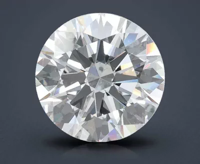 3.24ct D IF Rare Carat Ideal Cut Round Lab Grown Diamond