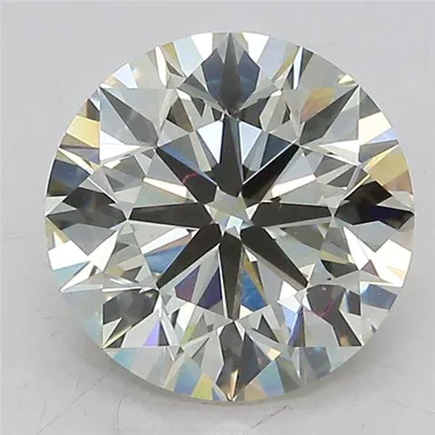3.01ct J VS1 Excellent Cut Round Lab Grown Diamond