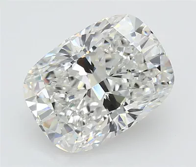 3.92ct F VVS2 Very Good Cut Cushion Lab Grown Diamond