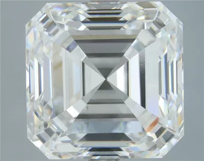 7.02ct E VS1 Rare Carat Ideal Cut Asscher Lab Grown Diamond