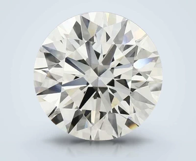 3.09ct I VVS2 Rare Carat Ideal Cut Round Lab Grown Diamond