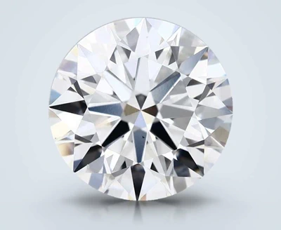 2.85ct E SI1 Rare Carat Ideal Cut Round Lab Grown Diamond