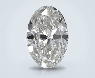 3.50ct J SI1 Very Good Cut Oval Diamond
