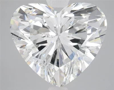 5.10ct E VS1 Rare Carat Ideal Cut Heart Lab Grown Diamond