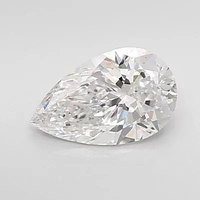 1.52ct E VS2 Rare Carat Ideal Cut Pear Lab Grown Diamond
