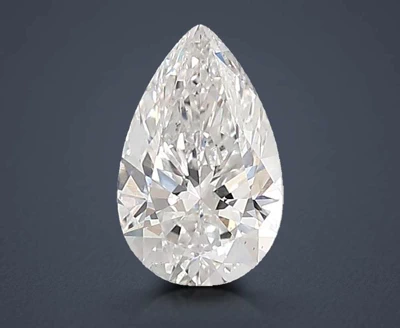 1.52ct E VS2 Rare Carat Ideal Cut Pear Lab Grown Diamond