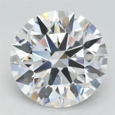 3.51ct D FL Rare Carat Ideal Cut Round Lab Grown Diamond