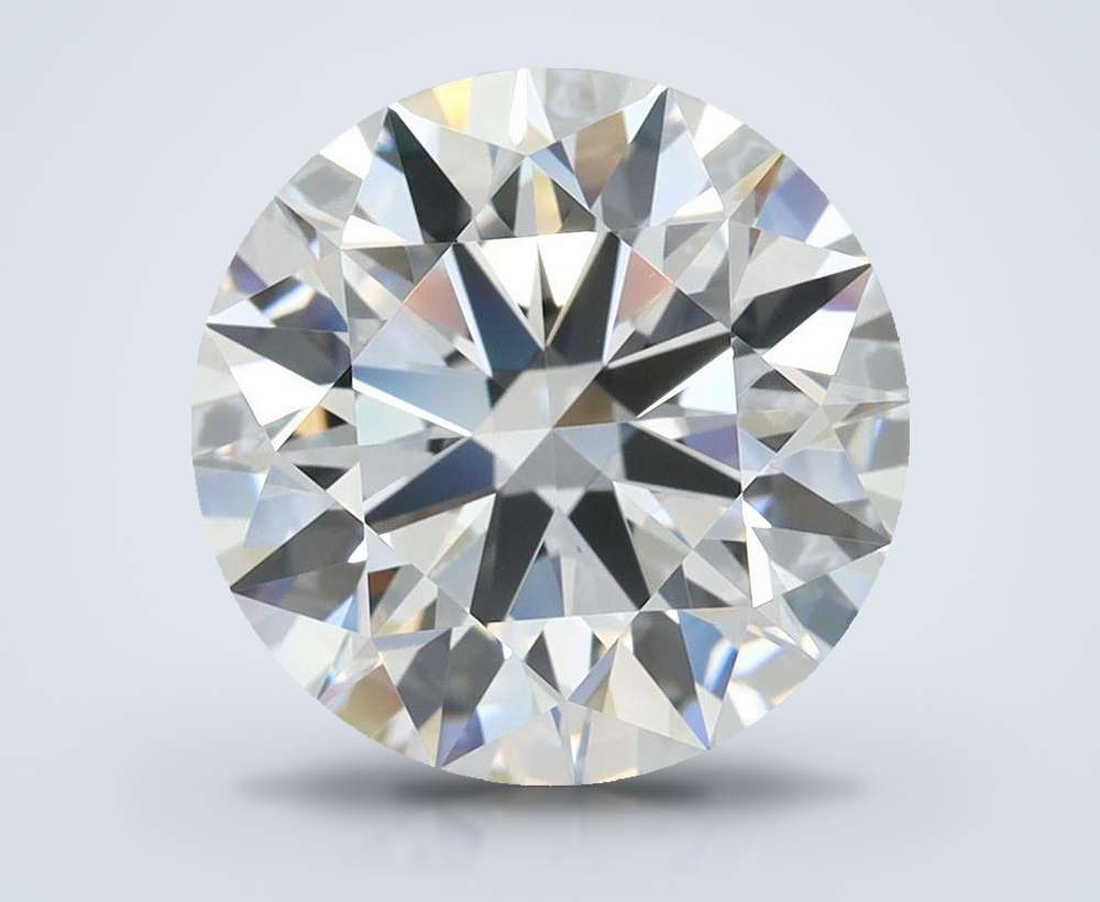 3.51ct D FL Rare Carat Ideal Cut Round Lab Grown Diamond