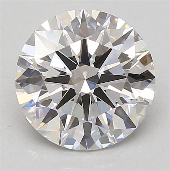 2.70ct D VS1 Rare Carat Ideal Cut Round Lab Grown Diamond
