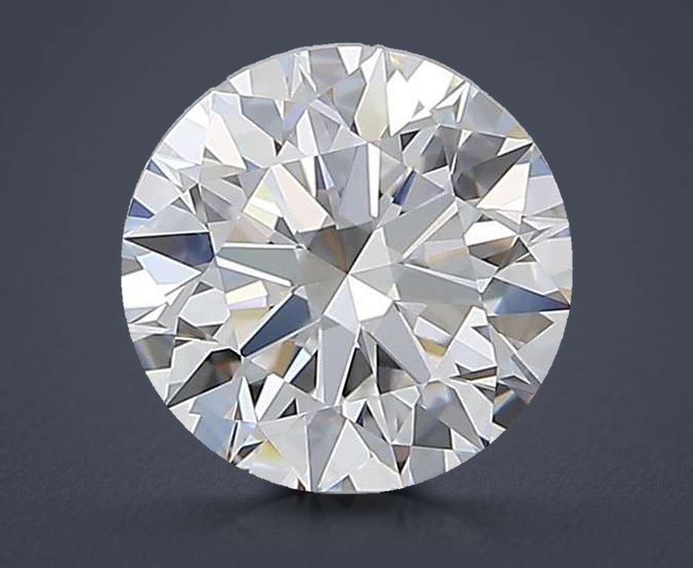 1.17ct D FL Rare Carat Ideal Cut Round Diamond