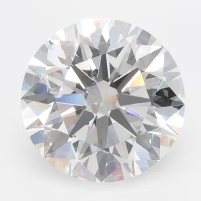 5.26ct D FL Rare Carat Ideal Cut Round Lab Grown Diamond