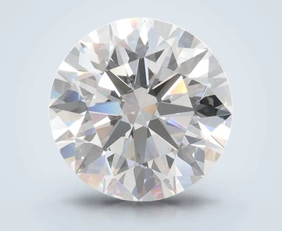 5.26ct D FL Rare Carat Ideal Cut Round Lab Grown Diamond