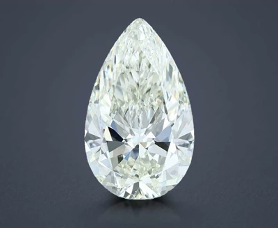 3.06ct I VS2 Rare Carat Ideal Cut Pear Diamond