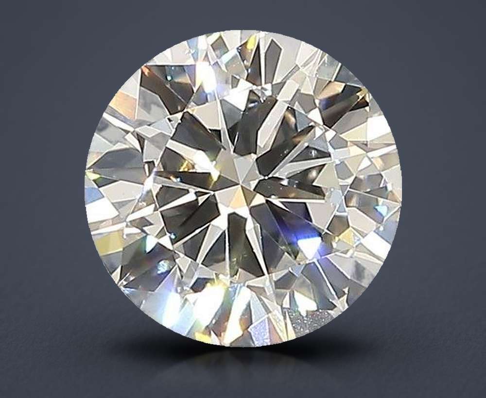 1.51ct I VS2 Very Good Cut Round Lab Grown Diamond