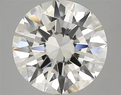 4.79ct I VS2 Rare Carat Ideal Cut Round Diamond