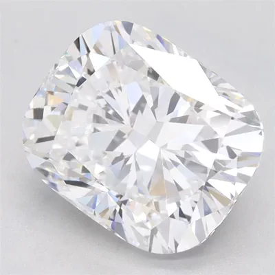 2.69ct D VVS2 Very Good Cut Cushion Lab Grown Diamond