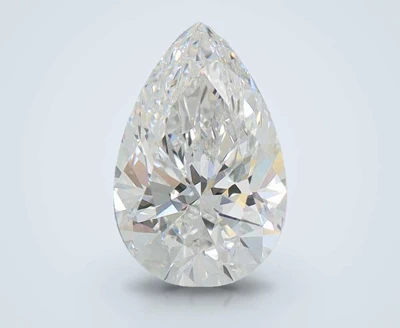 3.51ct F VS1 Rare Carat Ideal Cut Pear Lab Grown Diamond