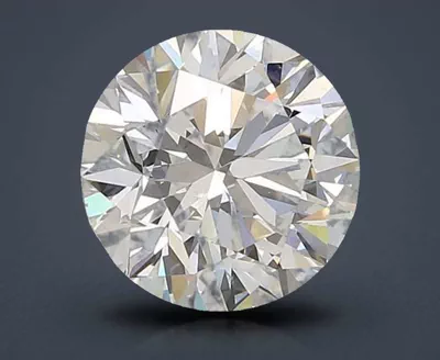 3.01ct E SI1 Rare Carat Ideal Cut Round Diamond