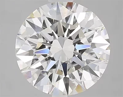 3.10ct H IF Rare Carat Ideal Cut Round Diamond