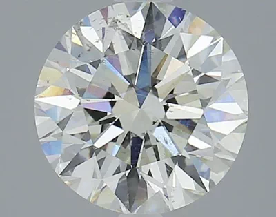 2.32ct J SI2 Rare Carat Ideal Cut Round Diamond