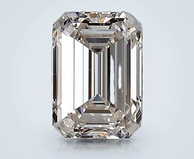 0.90ct I VS2 Rare Carat Ideal Cut Emerald Diamond