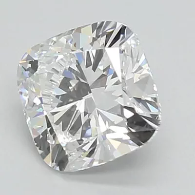 1.25ct D VS1 Rare Carat Ideal Cut Cushion Lab Grown Diamond
