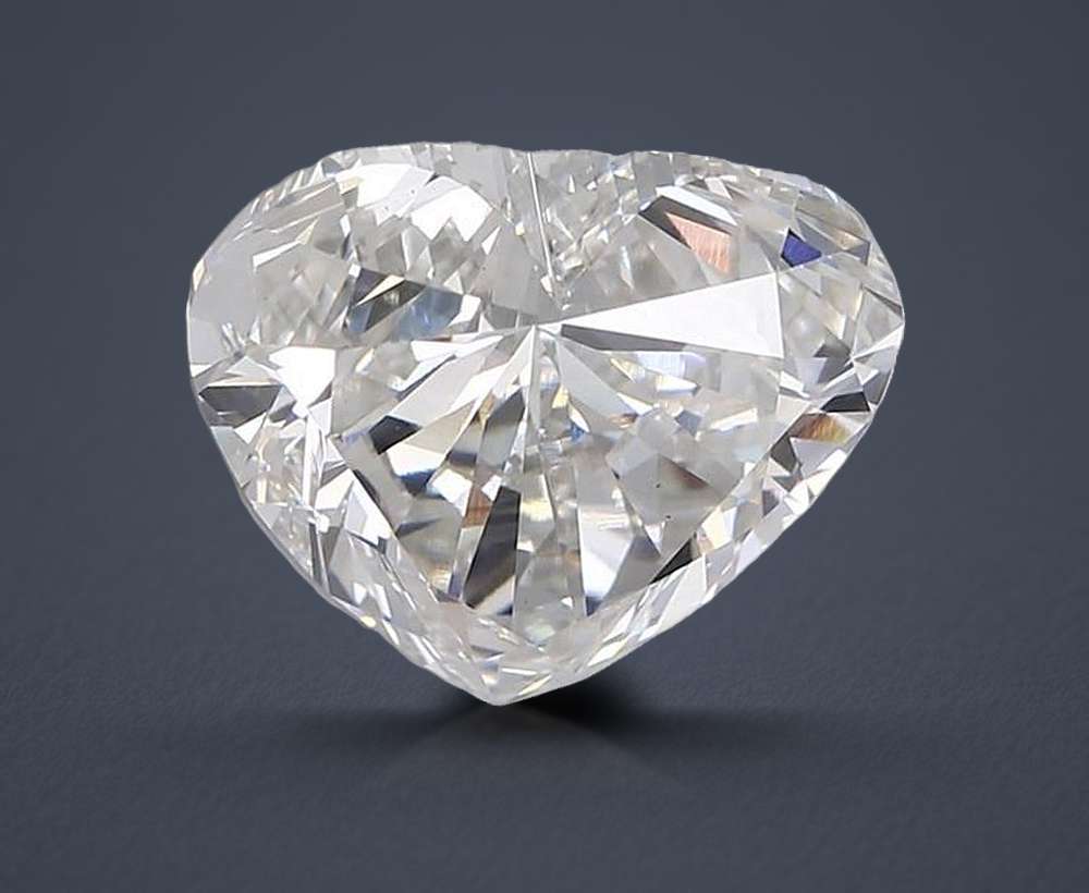 10.64ct G VS1 Rare Carat Ideal Cut Heart Lab Grown Diamond