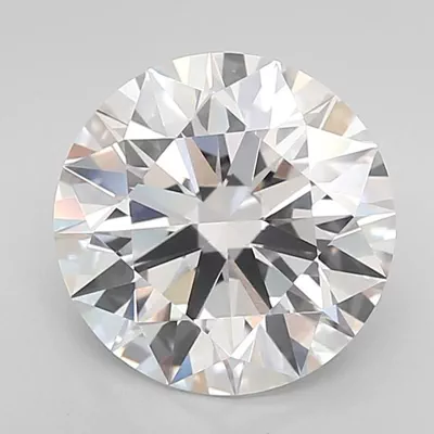 3.25ct E VVS2 Rare Carat Ideal Cut Round Lab Grown Diamond