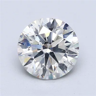 4.70ct I SI2 Rare Carat Ideal Cut Round Diamond