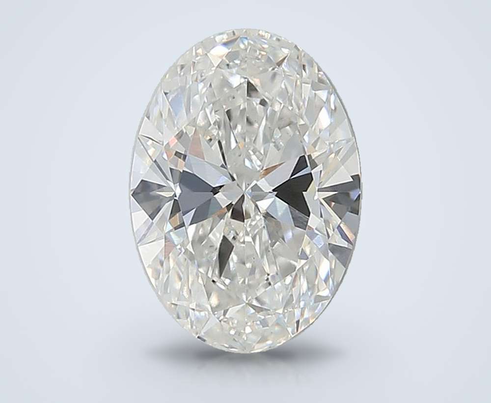 2.02ct F VS1 Rare Carat Ideal Cut Oval Lab Grown Diamond