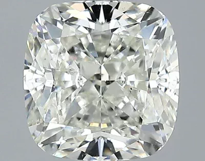 3.10ct J SI2 Rare Carat Ideal Cut Cushion Diamond