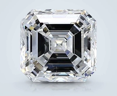 1.50ct F SI1 Very Good Cut Asscher Diamond