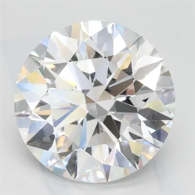 3.08ct D IF Rare Carat Ideal Cut Round Lab Grown Diamond