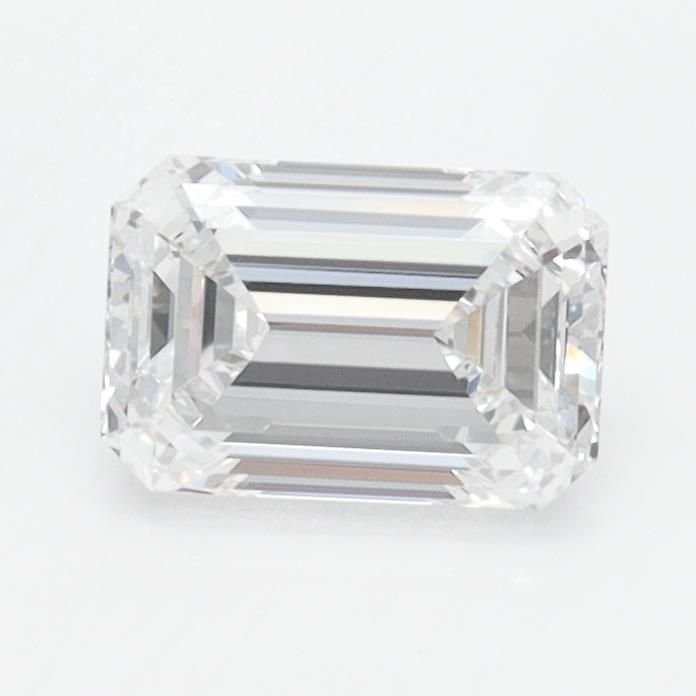1.01ct D VVS1 Rare Carat Ideal Cut Emerald Lab Grown Diamond
