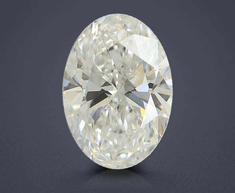 2.02ct E VVS2 Rare Carat Ideal Cut Oval Lab Grown Diamond