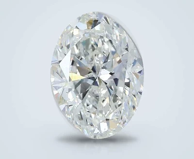 2.01ct H SI1 Rare Carat Ideal Cut Oval Diamond