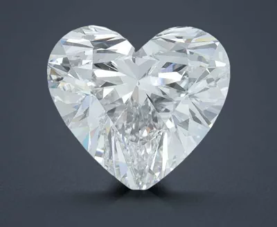 4.33ct F VS1 Rare Carat Ideal Cut Heart Lab Grown Diamond