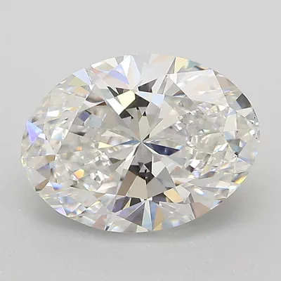 3.03ct E VS1 Rare Carat Ideal Cut Oval Lab Grown Diamond