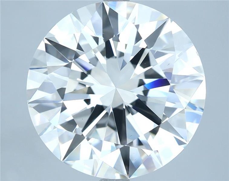 7.19ct H VS2 Excellent Cut Round Diamond