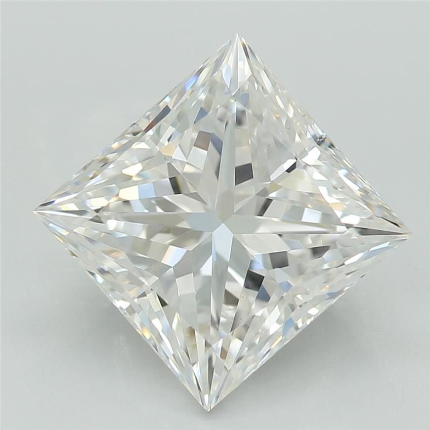 3.07ct E VS1 Rare Carat Ideal Cut Princess Lab Grown Diamond