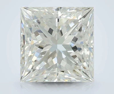 3.07ct E VS1 Rare Carat Ideal Cut Princess Lab Grown Diamond