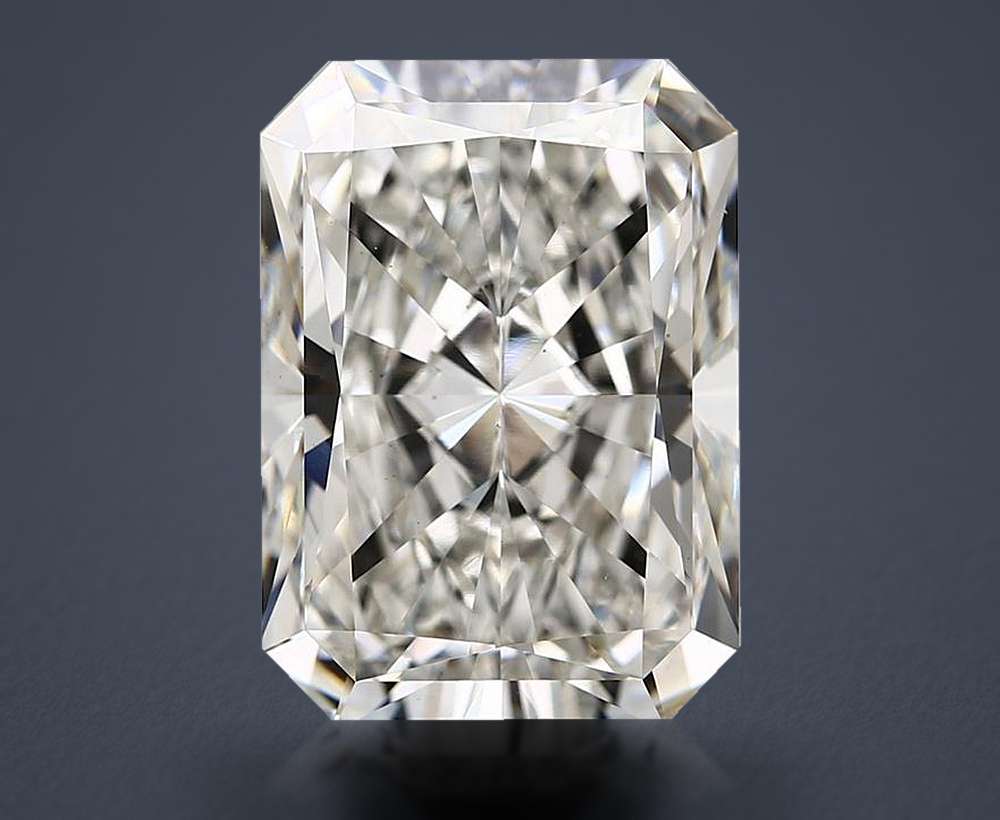 14.02ct H VS2 Rare Carat Ideal Cut Radiant Lab Grown Diamond