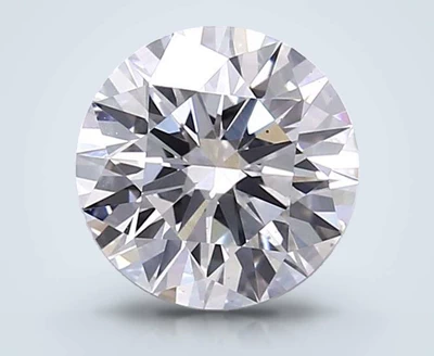 2.10ct E VS1 Rare Carat Ideal Cut Round Lab Grown Diamond