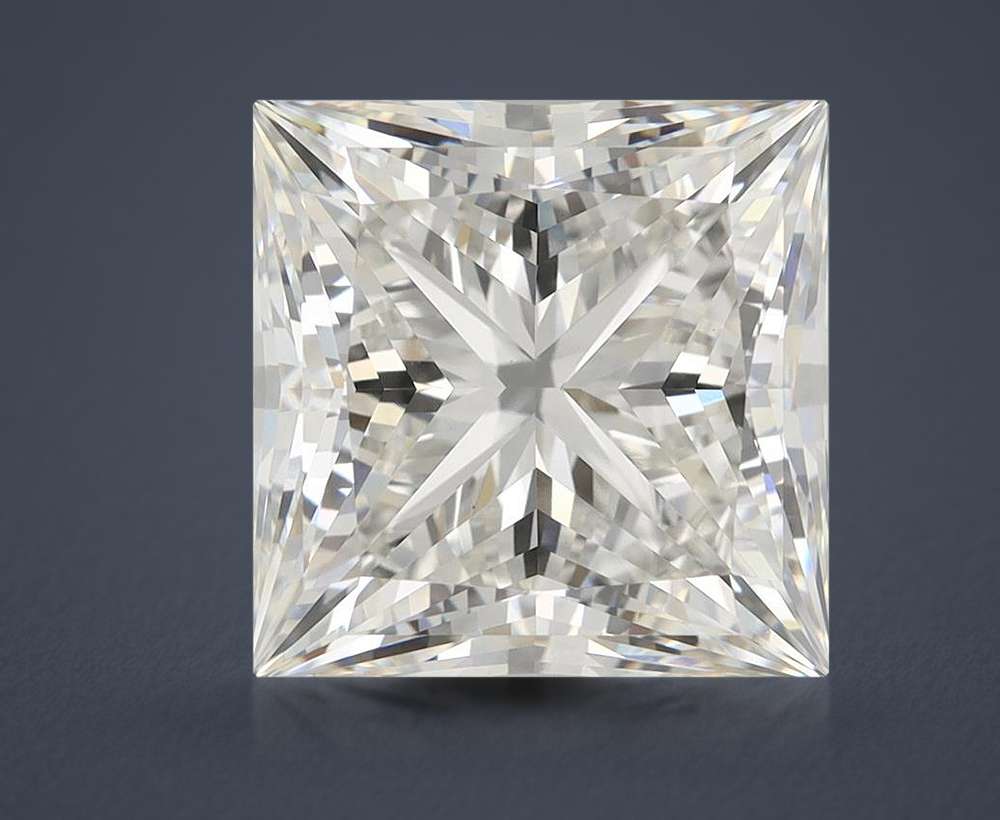 7.30ct G VVS2 Rare Carat Ideal Cut Princess Lab Grown Diamond