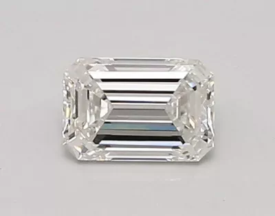 0.68ct D VS1 Rare Carat Ideal Cut Emerald Lab Grown Diamond
