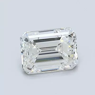 1.00ct H VS2 Good Cut Emerald Diamond