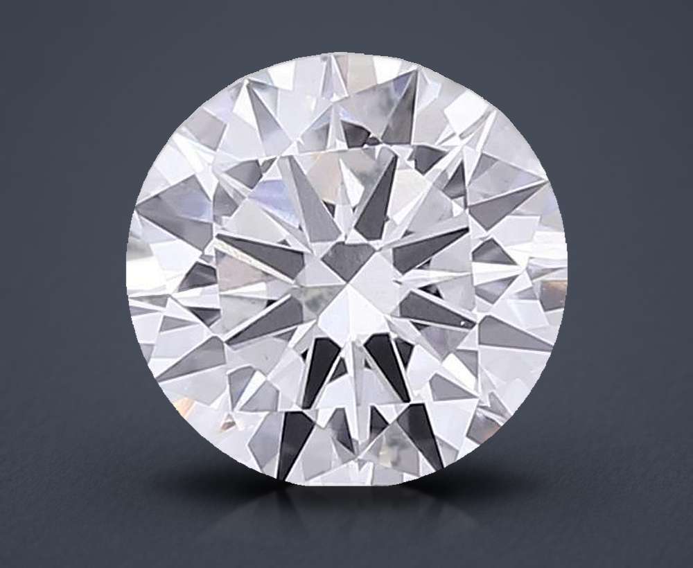 1.02ct F SI1 Rare Carat Ideal Cut Round Lab Grown Diamond